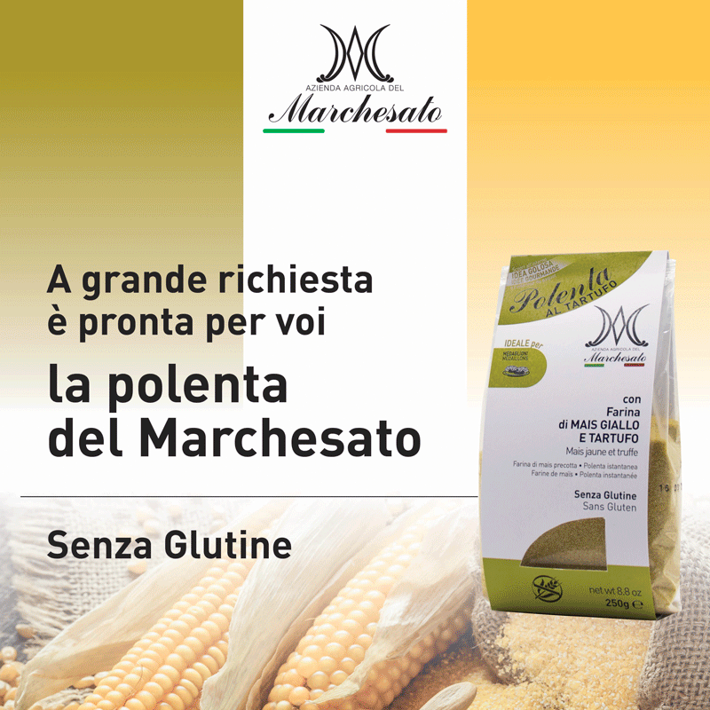POLENTA AL TARTUFO DEL MARCHESATO